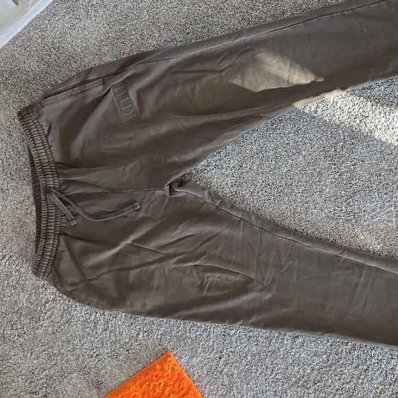 Kith Taupe Textured Joggers New Without Tags XL